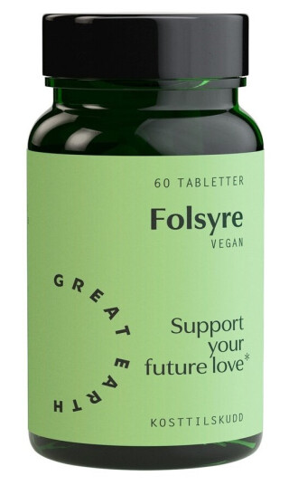 Great Earth Folic Acid 60pcs