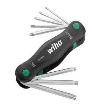 Wiha Indvendig-Torx Vinkelskruetrækker-Sæt 8 Dele Wiha Indvendig-Torx Vinkelskruetrækker-Sæt 8 Dele