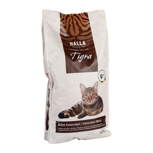 Halla Pet Food Halla Foder Tigra Kjøtt Gourmet (3 kg) Halla Pet Food Halla Foder Tigra Kjøtt Gourmet (3 kg)