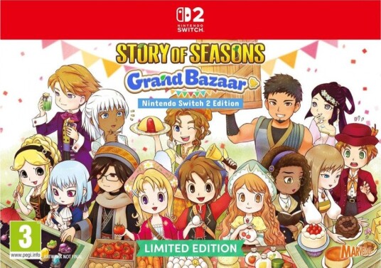Story Of Seasons Grand Bazaar Nintendo Switch 2 Pack