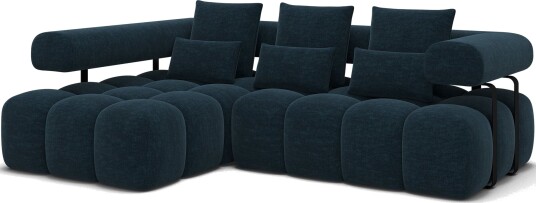 Levvi 3 seters Bubblig sovesofa med divan Venstre Manhattan 40