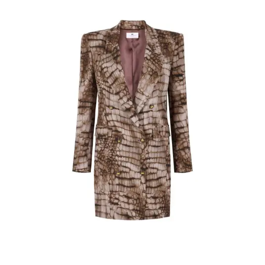 Elisabetta Franchi Dame Kjoler Brun S, Elisabetta Franchi Dame Kjoler Brun S,