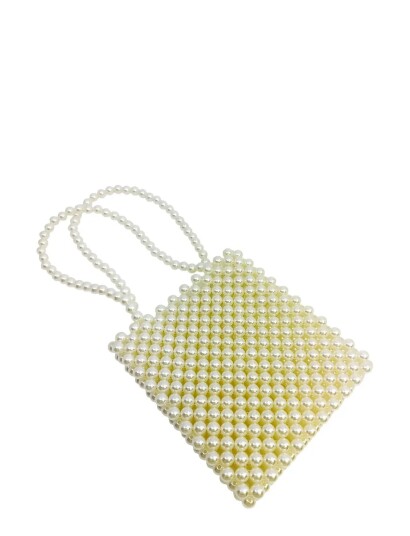 Pipol"s Bazaar Le Sac Pearl White   White   ONE SIZE