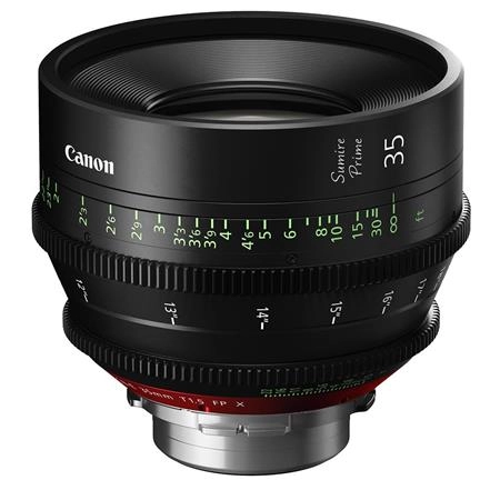 Canon SUMIRE PRIME CN-E35mm T1.5 FP X PL Mount Cine Optikk Canon SUMIRE PRIME CN-E35mm T1.5 FP X PL Mount Cine Optikk