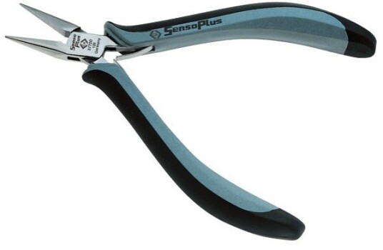C.K Tools T3772 1D120, Nesetang, Stål, Sort, Grå, 12 Cm C.K Tools T3772 1D120, Nesetang, Stål, Sort, Grå, 12 Cm