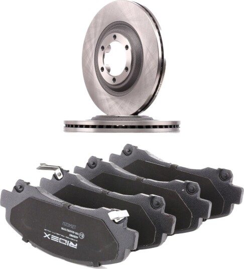 Bremseskiver og klosser RIDEX 3405B2844