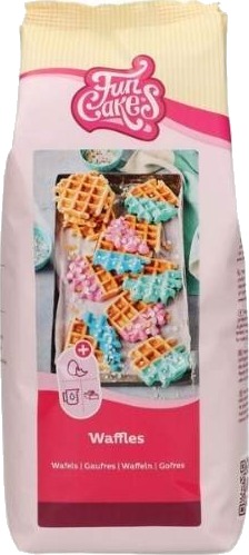 Funcakes Kakemiks For Belgiske Vafler 1kg Funcakes Kakemiks For Belgiske Vafler 1kg