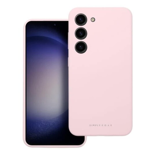 ROAR Cloud Skin Deksel for Samsung Galaxy S25 Edge Rosa