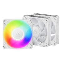 Arctic P12 Pro 120mm A-RGB Kabinettvifter 3-pakning Hvit Arctic P12 Pro 120mm A-RGB Kabinettvifter 3-pakning Hvit