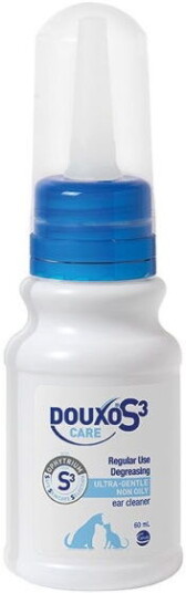 Douxo Ørerens 60 ml til Hund - S3 Care Hygiene og Pelspleie