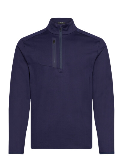 Ralph Lauren Golf Classic Fit Stretch Jersey Pullover   Navy   XXL