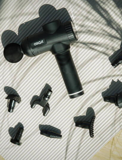 ASG Asg Massage Gun Pro Black ONE SIZE ASG Asg Massage Gun Pro Black ONE SIZE