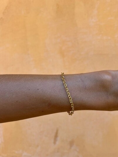 Who Is She Sprinkle Bracelet Gull ONE SIZE