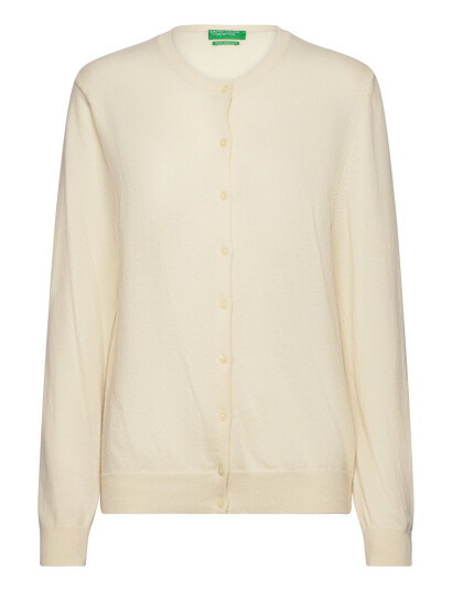United Colors of Benetton L/S Sweater - Cream - XS