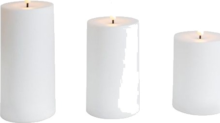 LED-telys AIRAM Saraby, 3 stk, Kun telys LED-telys AIRAM Saraby, 3 stk, Kun telys