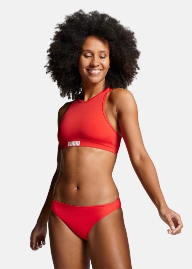 Puma Puma Swim Women Classic Briefs Red M Bikinis