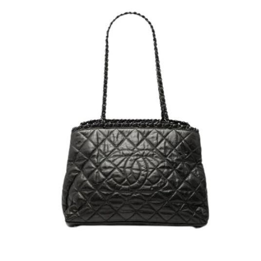 Chanel Vintage Dame Pre-owned Svart Chanel Vintage Dame Pre-owned Svart