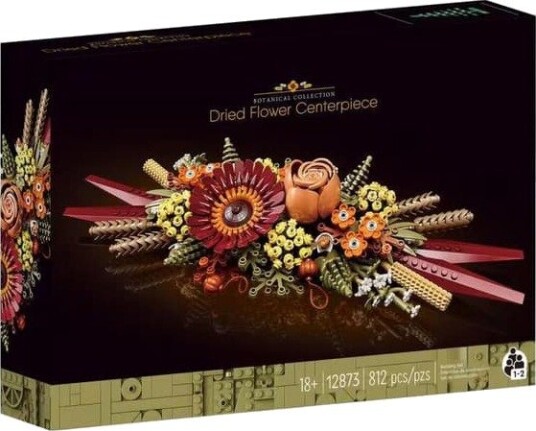 Lollanda Botanicals Vakkert Rosa Bukett Byggesett Inkluderer Blomsterornamenter Naturlig Gave