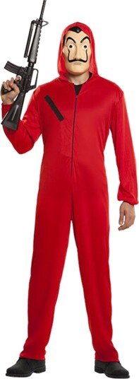 Butterick's Ab La Casa de Papel Kostyme Medium Large 341203