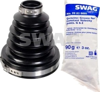 SWAG 33 10 6339 Mansjettsett, drivaksel SWAG 33 10 6339 Mansjettsett, drivaksel