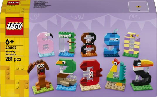 Lego Bursdagstall 40807 Lego Bursdagstall 40807
