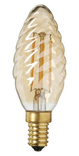 Nielsen Light E14 mignonpære ravfarget 4W