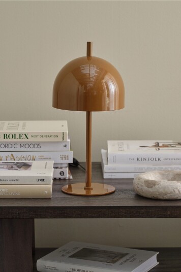 Ellos Home Bordlampe Otis Brun Ellos Home Bordlampe Otis Brun