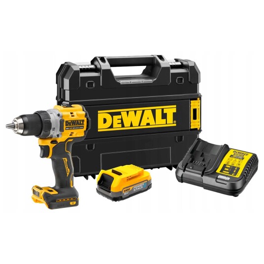 Dewalt DCD800E1T Borskrutrekker 18V Med batteri Dewalt DCD800E1T Borskrutrekker 18V Med batteri