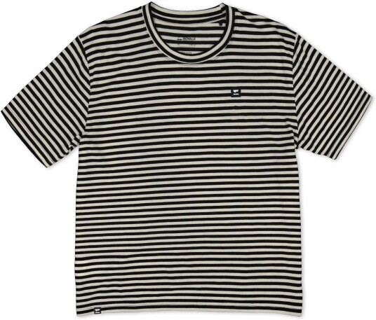 Mons Royale Women's Icon Merino Air-Con Relaxed Tee Mr Stripe M