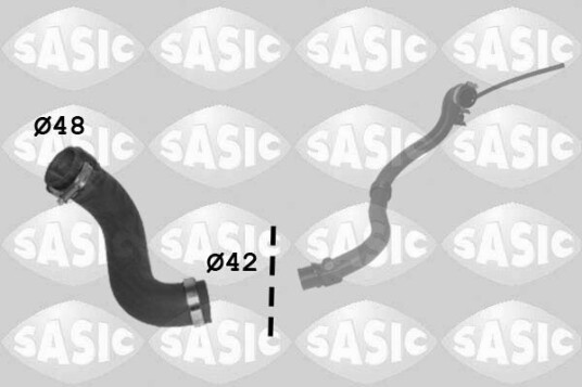 Ladeluftslange SASIC 3334065