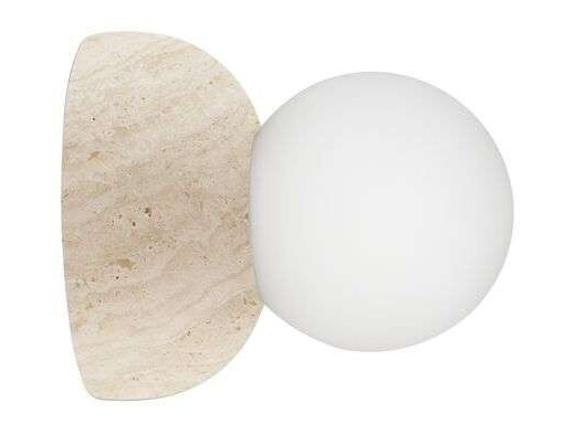 Globen Lighting Vegglampe Torrano 13 IP44 travertin