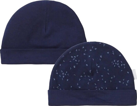 Noppies U Hat Navar Reversible Aop P554 BLACK IRIS 0 3M Noppies U Hat Navar Reversible Aop P554 BLACK IRIS 0 3M
