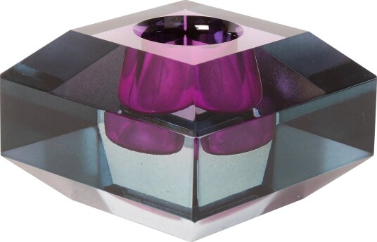 C"est Bon | Crystal Holder Petrol Ombre 4X6X6 Cm | 6X6X4CM