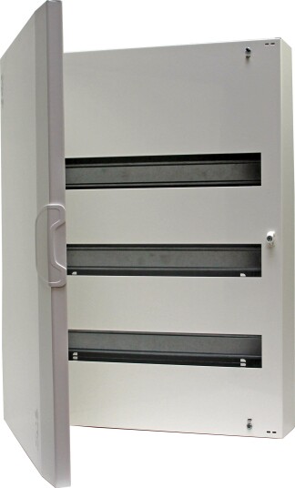 Garo NUM 60 3 Sentralapparat 20 moduler/rad utenpåliggende IP30 3 rader Elfordeling & strømforsyning