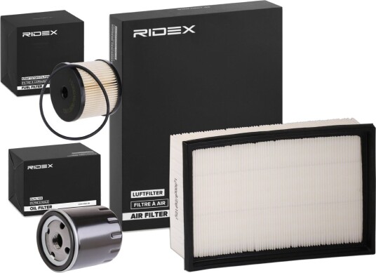 Filtersett RIDEX 4055F7608