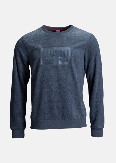 Pile Crew Grey Melange M Sweatshirts Pile Crew Grey Melange M Sweatshirts