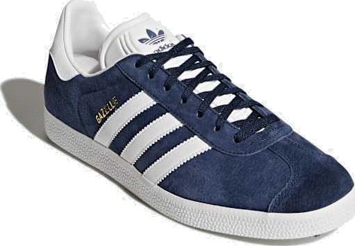 Adidas Gazelle Collegiate Navy/White/Gold Metallic 42 2/3