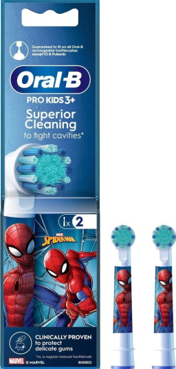 Oral-B Tips Oralb Kids Eb10s-2 Spiderman Tips