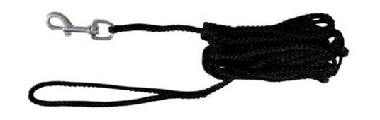 Trixie Sporline 10m Hundebånd Nylon Svart