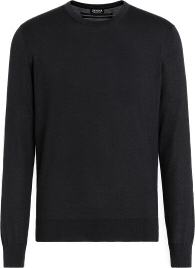 Zegna Herre Strikkevarer Svart L,