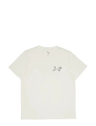 Nudie Jeans Roy T Shirt Njco Pin Chalk White White S Nudie Jeans Roy T Shirt Njco Pin Chalk White White S