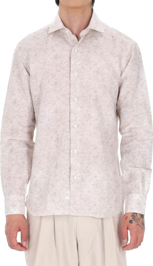 Barba Herre Skjorter Beige 3XL, Barba Herre Skjorter Beige 3XL,