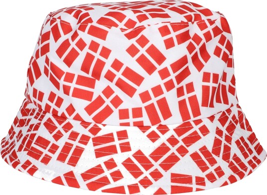 Hisab Joker Solhatt med danske flagg One size 72517
