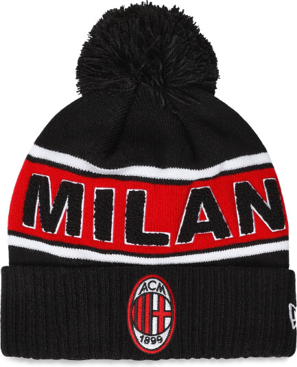 New Era Sport Cuff Beanie Acmilan   Black   ONE SIZE