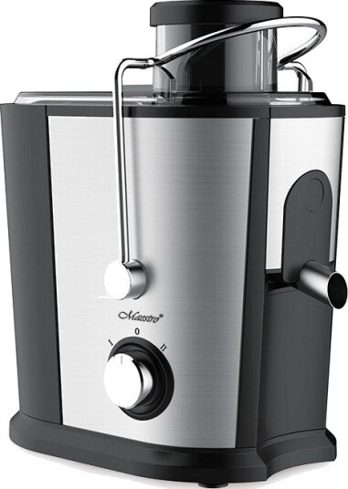 Maestro MR-802 Juicemaskin - 700W - Sort/Sølv Maestro MR-802 Juicemaskin - 700W - Sort/Sølv
