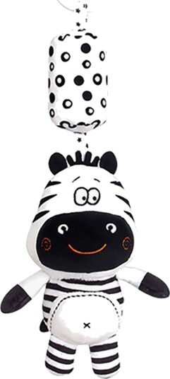 Hoogar Hoogar Little Zebra Aktivitetsleke Svart/Hvit Hoogar Hoogar Little Zebra Aktivitetsleke Svart/Hvit