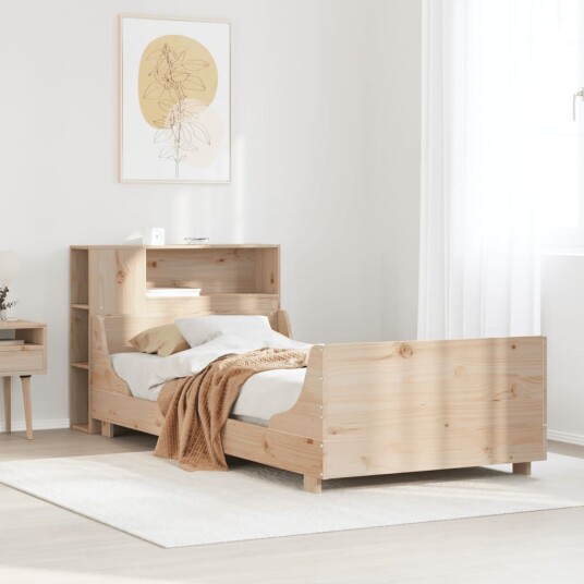 Sengeramme uten madrass 75x190 cm heltre furu