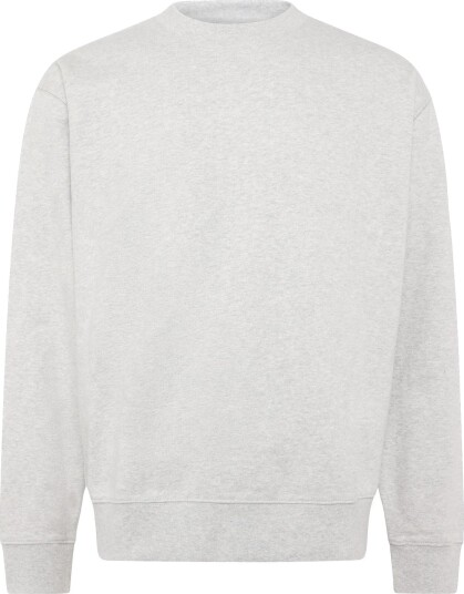 Organic Basics Weekend Boxy Fit Crewneck Sweatshirt Grey L