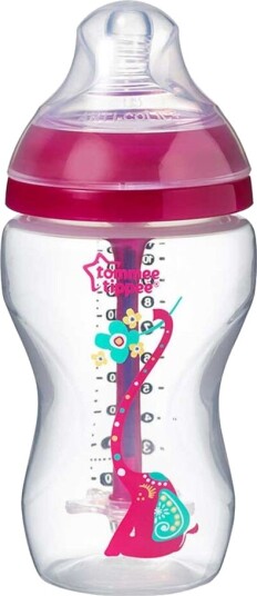 Tommee Tippee Tåteflaske 260ml Fra 0 Måneder Rød