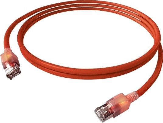 Sacon 21.15.2323 Cat6a S/FTP patchkabel rød 3 m